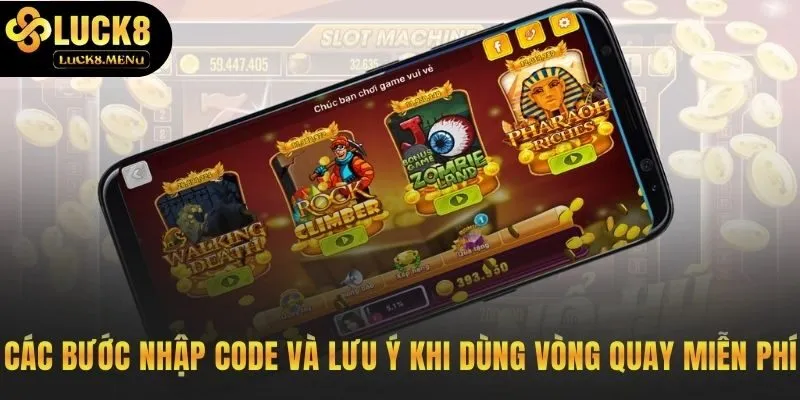 Các bước nhập code và lưu ý khi sử dụng